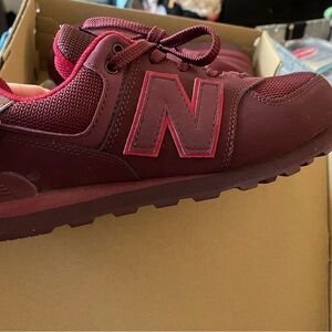 New Balance Red Sneakers Classic Athletic Design